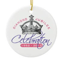 British Diamond Jubilee - Royal Souvenir Christmas Tree Ornaments
