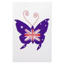 British Diva Butterfly stationery by colorimages British Diva Butterfly stationery