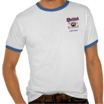 British Drinking Cptn Custom t-shirts