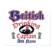 British Drinking Cptn Poster posters