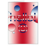 British English Gifts : Hello + Smiley Face Cards