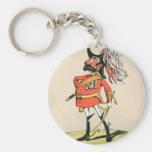 British Field Marshal Keychain