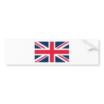 British Flag Bumper Sticker