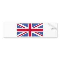 BRITISH FLAG BUMPER STICKERS