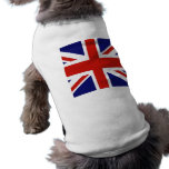 British flag doggie shirt