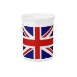 British flag drink pitcher