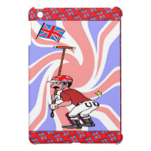 British flag, I lost my horse iPad Mini Cover
