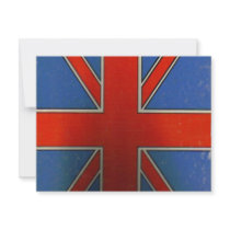 british flag personalized invites