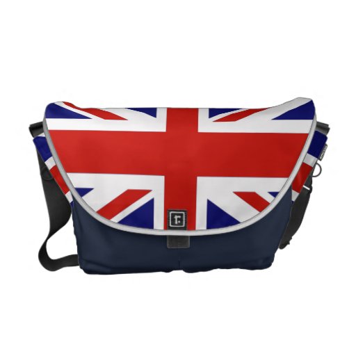 British flag messenger bags Zazzle