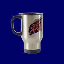 British Flag 'n' Lion Mug by Lotacats British Flag 'n' Lion Mug