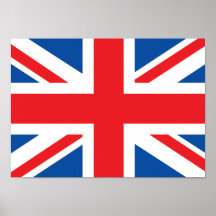 British Flag Poster