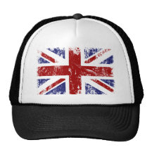 British Flag Punk Grunge Mesh Hat