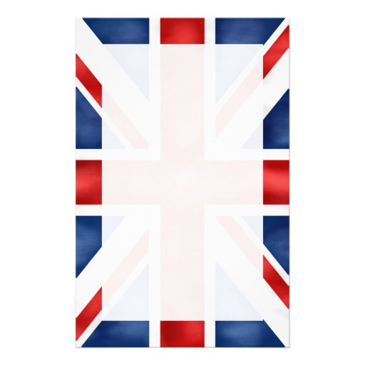 British Flag Stationary Custom Stationery Zazzle