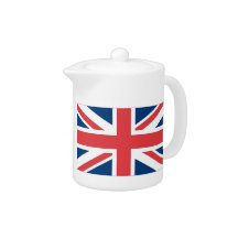 British Flag Tea Pot