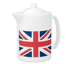 British Flag Tea Pot