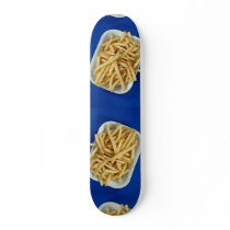 British fried chips custom skate board