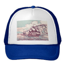 British frigate 1843 mesh hats