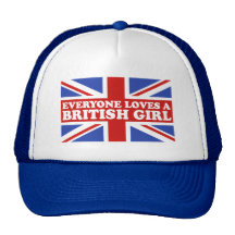 British Girl Mesh Hats