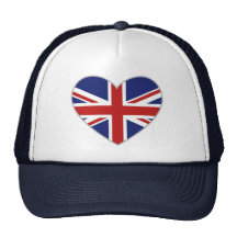 British Heart Mesh Hat