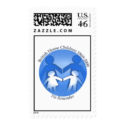 British Home Children - We Remember Stamp by jasellyn