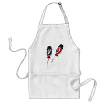 British humour Union Jack sperm aprons