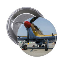 British Hurricane Pinback Button