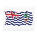 British Indian Ocean Flag Postcard