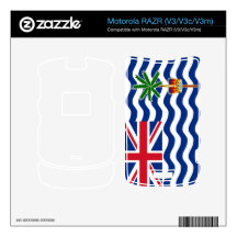 British Indian Ocean Skin For Motorola RAZR
