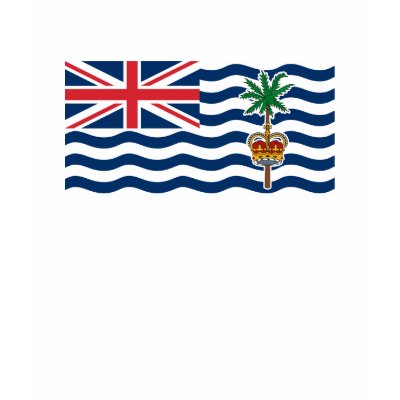 British Indian Ocean T-shirt by FlagTshirts