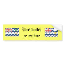 British Indian Ocean Territories Bumper Sticker