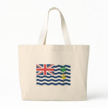 British Indian Ocean Territories Flag Canvas Bags