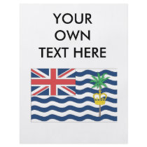 British Indian Ocean Territories Flag Personalized Flyer