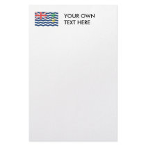 British Indian Ocean Territories Flag stationery by flagshirts British Indian Ocean Territories Flag stationery