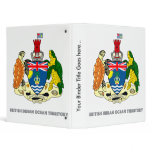 British Indian Ocean Territory Coat of Arms Vinyl Binders