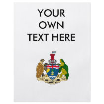 British Indian Ocean Territory Coat of Arms Flyer Design