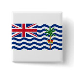 British Indian Ocean Territory Flag IO Pinback Buttons
