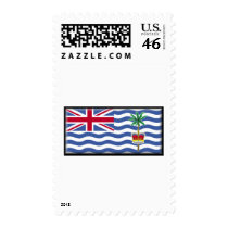 British Indian Ocean Territory Flag Postage Stamp