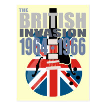British Invasion 2 Postcards