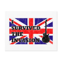 British Invasion Postcard