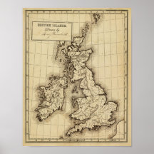 British Islands Print
