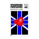 British Leather Pride Flag postage