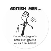British Men Are Best stickers
