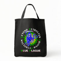 british petroleum blue plague canvas bags