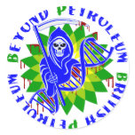 british petroleum blue plague stickers