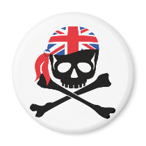 British Pirate Magnets