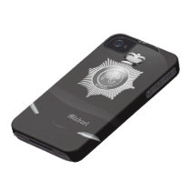 British Police Bobby Helmet iPhone Case Iphone 4 Case