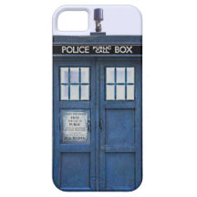 British Police Public Call Box Blue iPhone 5 Case