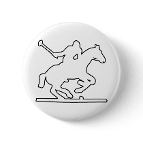 British Polo Sport Horse Player Silhouette Ponies buttons by inquester British Polo Sport Horse Player Silhouette Ponies buttons