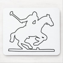 British Polo Sport Horse Player Silhouette Ponies mousepads by inquester British Polo Sport Horse Player Silhouette Ponies mousepads