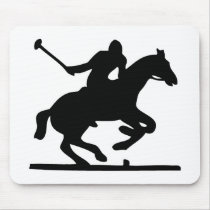 British Polo Sport Horse Player Silhouette Ponies mousepads by inquester British Polo Sport Horse Player Silhouette Ponies mousepads